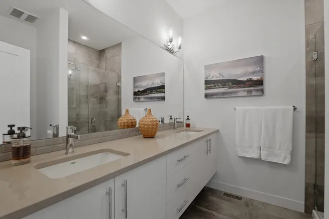 Bathroom in the Alpha show home